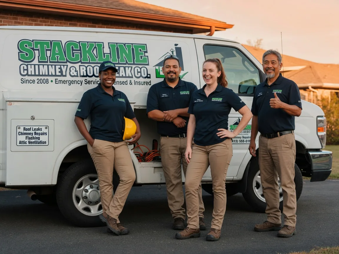 Chimney flashing repair company in Greenville, VA